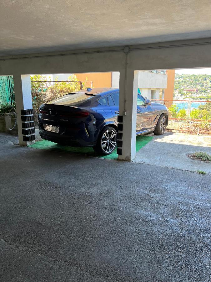 Nautilus Vista Mare Mozzafiato A 180 Gradi- Posto Auto Privato - 2 Camere Matrimoniali Piu 1 Divano Letto Singolo-Sky,Netflix-Wifi 200Mg Rapallo Exterior photo